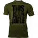 Oscar Mike Riflemans Creed T-Shirt - Mens, OD, L, M-OM-ODG-01-0147-L