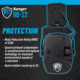 Otis Technology EarShield Ranger Bluetooth Earmuffs, 22dB, Black, 22dB NRR, FG-ES22B-BK