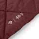 Outdoor Products 40F Extra Large Sleeping Bag w/ Pillow, Orange/Maroon, 50034