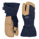 Outdoor Research Arete Modular Gore-Tex 3-Finger Gloves, Black/Dark Natural, Small, 3221532508006