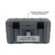 Overland Vehicle Systems D.B.S. Dry Box w/ Wheels, Drain and Bottle Opener, Dark Grey, 53 QT, 40100001