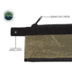 Overland Vehicle Systems Medium Bags, 3 Pcs, #12 Waxed Canvas, 21059941