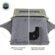 Overland Vehicle Systems N2E Nomadic 2 Extended Roof Top Tent, Gray/Green, 18329936