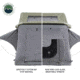 Overland Vehicle Systems N2S Nomadic 2 Standard Roof Top Tent, Gray/Green, 18429936