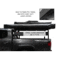 Overland Vehicle Systems Nomadic 180 Awning w/ Bracket Kit and Extended Poles For Mid to High Roof Line Vans, Dark Gray, 19609908