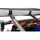 Overland Vehicle Systems Nomadic 180 Awning w/ Bracket Kit and Extended Poles For Mid to High Roof Line Vans, Dark Gray, 19609908