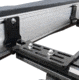 Overland Vehicle Systems Nomadic 180 Awning w/ Bracket Kit and Extended Poles For Mid to High Roof Line Vans, Dark Gray, 19609908