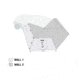 Overland Vehicle Systems Nomadic LT 270 Awning &amp; Wall 1, 2, &amp; Mounting Brackets - Driverside, Grey/Green, 19579907