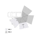 Overland Vehicle Systems Nomadic LT 270 Awning &amp; Wall 1, 2, &amp; Mounting Brackets - Driverside, Grey/Green, 19579907