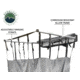 Overland Vehicle Systems Nomadic Quick Deploying Car Side Shower Room, Dark Gray, 18199909