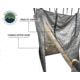 Overland Vehicle Systems Nomadic Quick Deploying Car Side Shower Room, Dark Gray, 18199909
