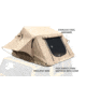 Overland Vehicle Systems TMBK Roof Top Tent w/ Rain Fly - 3+ Persons, 4 Season, Tan/Green, 18119933