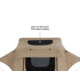 Overland Vehicle Systems TMBK Roof Top Tent w/ Rain Fly - 3+ Persons, 4 Season, Tan/Green, 18119933