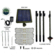 Overland Vehicle Systems Wild Land Camping Gear - Encounter Light With 3 Removeable Pods, Green, 15059901