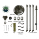 Overland Vehicle Systems Wild Land Camping Gear, UFO Solar Light, Light Pods, Speaker, 15049901