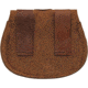 Pakistan Suede Medieval Belt Bag, 8x7in, HS-4447