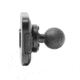 Peak Design Locking Ball Mount Adapter, 1 in, Non-Charging, Black, M-MM-AD-BK-1