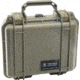 Pelican 1200 Small Protector Waterproof 10.6x10x4.8in Case, OD Green, No Foam