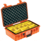 Pelican 1485 Air Protector Case, with Divider, Orange, 014850-0040-150