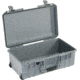 Pelican 1535 Air Protector Case, no Foam, Silver, 015350-0011-180