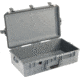 Pelican 1605 Air Protector Case, no Foam, Silver, 016050-0010-180