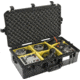 Pelican 1605 Air Protector Case w/Padded Dividers, Black 016050-0040-110