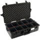 Pelican 1605 Air Protector Case w/TrekPak Divider System, Black 016050-0050-110