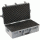 Pelican 1605 Air Protector Case, with Foam, Silver, 016050-0000-180