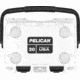 Pelican IM Elite Cooler, Gray, 20 QT, 20Q-1-WHTGRY