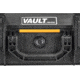 Pelican VAULT V200 Case, Medium Pistol, 14x10x5.5 inch Internal, 15.41x13.08x6.16 inch External Dimension, Black, VCV200-0000-BLK