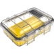 Pelican Waterproof M40 Micro Case, Yellow/Clear, 1410361