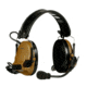 PELTOR 3M PELTOR ComTac V Headset, Foldable, Dual Lead, Standard Dynamic Mic, NATO Wiring, Coyote Brown, MT20H682FB-19 CY