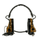 PELTOR 3M PELTOR ComTac V Headset, Foldable, Dual Lead, Standard Dynamic Mic, NATO Wiring, Coyote Brown, MT20H682FB-19 CY