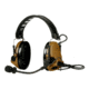 PELTOR 3M PELTOR ComTac V Headset, Foldable, Single Lead, Standard Dynamic Mic, NATO Wiring, Coyote Brown, MT20H682FB-47 CY