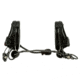 PELTOR 3M PELTOR ComTac V Headset, Neckband, Dual Lead, Standard Dynamic Mic, NATO Wiring, Black, MT20H682BB-19 SV
