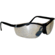 Peltor Safety Glasses, Lt. Silver Mirror Lenses, Black Frame 96837