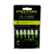 Peltor Sport Tri-Flange Corded Reusable Earplugs, 3PairPack Neon Yellow 97317-10C