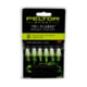 Peltor Sport Tri-Flange Corded Reusable Earplugs, 3PairPack Neon Yellow 97317-10C