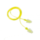 PELTOR Sport Tri-Flange Corded Reusable Earplugs Neon Yellow 3 pair/pk, 97317-7DC