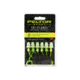 PELTOR Sport Tri-Flange Corded Reusable Earplugs Neon Yellow 3 pair/pk, 97317-7DC