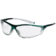 Peltor Tekk Protection Sports Inspired Safety Eyewear,Clear Lens,Green Frame,Case of 10 90703-80025T-CS