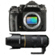 Pentax K-1 DSLR Camera Body Only 36.4 Megapixel, Black 19568 W/ HD PENTAX-D FA 70-200mm F2.8 ED DC AW