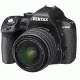 Pentax K-500 Digital SLR Camera with 18-55mm and f-3.5-5.6 Lens, Black 15507