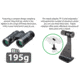 Pentax UD 10 X 21mm Black Compact Roof Prism Binoculars, Black, Medium, 61816