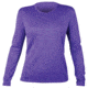 Pepper Bi-ply Crew Wmns Purple-sm PB3070 SM PURPLE