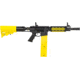 PepperBall VKS Carbine Pepperball Launcher, Semi-Auto Black Rec with Yellow Furniture, 150 ft Range, 743030002