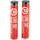 PepperBall Live SD Pava Projectiles for TCP Launcher, .68 Caliber, 2.0 percent, 0.9 Size, 10-Pack, Red, 102-06-0306