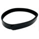 Perfect Fit 1.5in Finest Leather Belt w/ 8in Velcro, Plain, Black, Large, 7002-LG