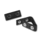 1'' Nylon Belt Keeper w/ Black Snap - 4 Pack