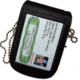 Double ID Neck Holder w/ Velcro Closure &amp; Chain - 2.50''x3.25''